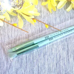 Eyeshadow Brush Duo Set in Sea Green